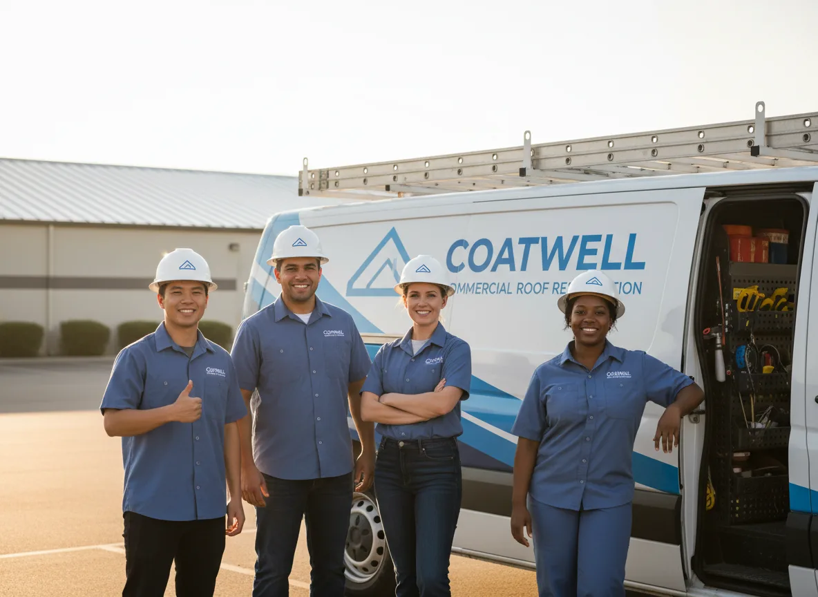 Commercial roof coating company in Collettsville, NC